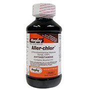 Rugby Laboratories Aller-Chlor Syrup, Cherry Flavor, 4 oz, Rugby Laboratories