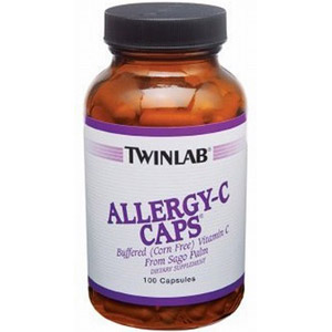 Twinlab Allergy C Buffered Corn-Free 1500mg 200 caps from Twinlab