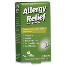 NatraBio Allergy Relief 60 tabs, NatraBio (Natra-Bio)