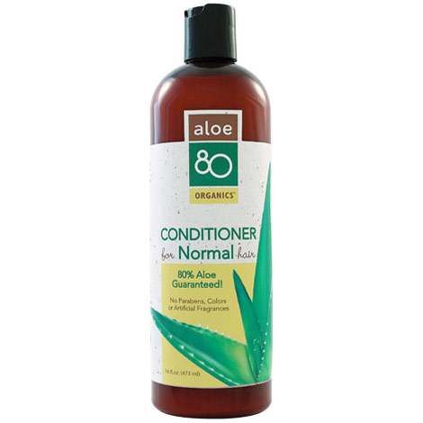 Lily Of The Desert Aloe 80 Organics Conditioner for Normal Hair, 16 oz, Lily Of The Desert