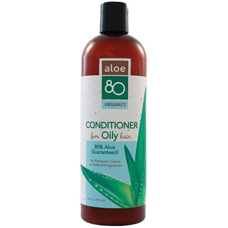 Lily Of The Desert Aloe 80 Organics Conditioner for Oily Hair, 16 oz, Lily Of The Desert