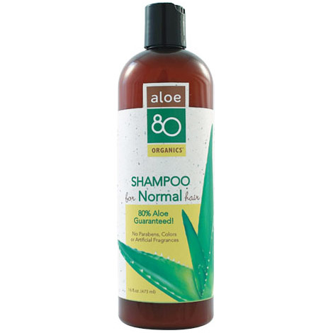 Lily Of The Desert Aloe 80 Organics Shampoo for Normal Hair, 16 oz, Lily Of The Desert