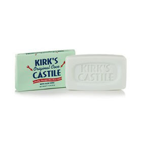 Kirk's Natural Aloe Vera Coco Castile Bar Soap, Travel Size, 1.13 oz, Kirk's Natural