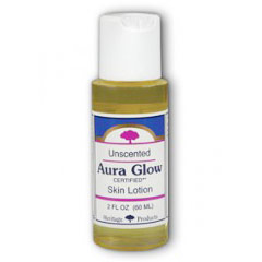 Heritage Products Aura Glow Skin Lotion, Unscented, 2 oz, Heritage Products