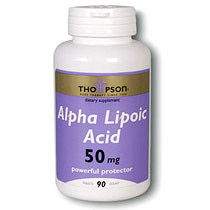 Thompson Nutritional Alpha Lipoic Acid 50mg 90 tabs, Thompson Nutritional Products