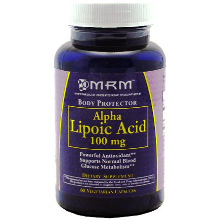 MRM MRM Alpha Lipoic Acid 60 caps. 100 mg