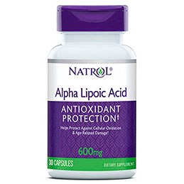 Natrol Alpha Lipoic Acid (ALA) 600mg 30 caps from Natrol