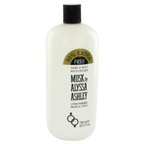 Houbigant Alyssa Ashley Musk Perfume for Women, Body Lotion, 25.5 oz, Houbigant