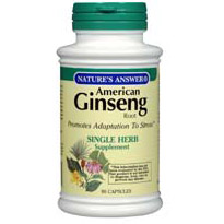 Nature's Answer American Ginseng Root 90 caps from Nature's Answer
