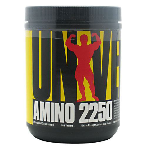 Universal Nutrition Amino 2250, Maximum Potency, 180 Tablets, Universal Nutrition