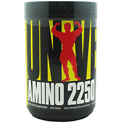 Universal Nutrition Amino 2250, Value Size, 230 Tablets, Universal Nutrition
