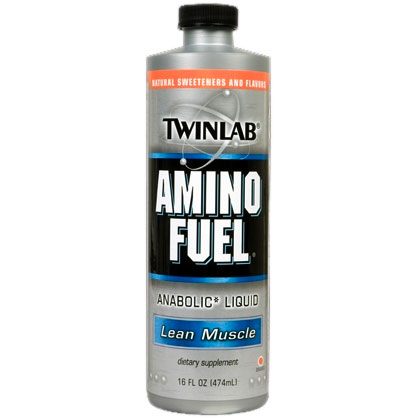 TwinLab Amino Fuel Liquid Orange, 16 oz, TwinLab