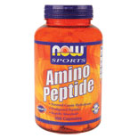 NOW Foods Amino Peptide 400 mg, 300 Capsules, NOW Foods