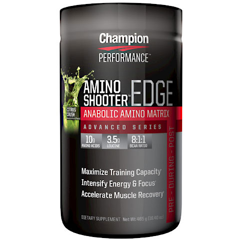 Champion Nutrition Amino Shooter Edge, Anabolic Amino Matrix, 30 Servings, Champion Nutrition