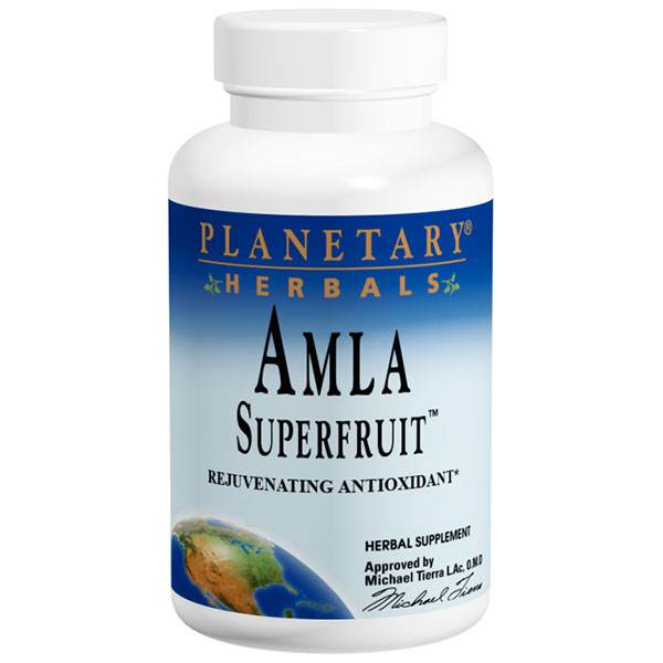 Planetary Herbals Amla Superfruit 500 mg, 60 Tablets, Planetary Herbals