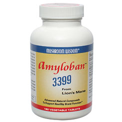 Maitake Products Amyloban 3399 from Lion's Mane, 180 Tablets, Maitake Products