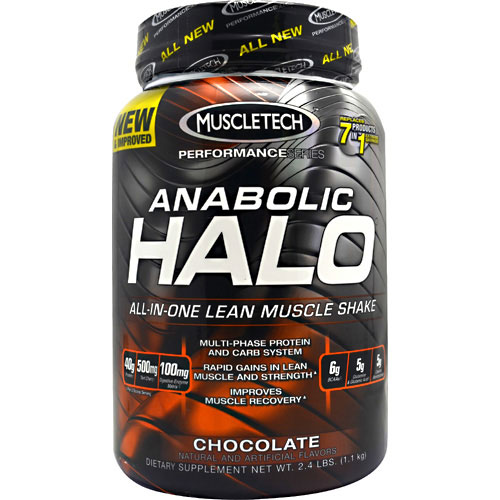 MuscleTech Anabolic Halo Powder, Hardcore Post-Workout, 2 lb, MuscleTech