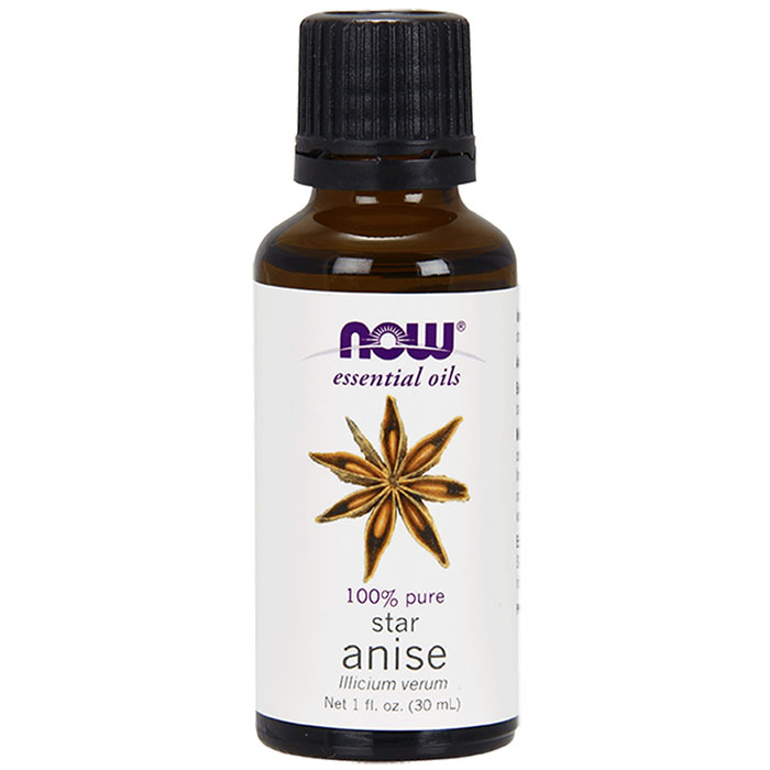 NOW Foods Anise Oil, Pure Essential Oil 1 oz, NOW Foods