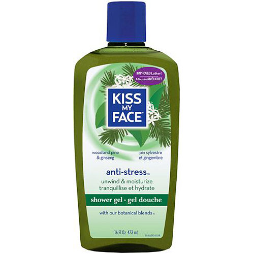 Kiss My Face Anti-Stress Shower Gel & Foaming Bath 16 oz, from Kiss My Face