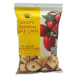 Good Health Natural Foods Apple Chips, 2.5 oz x 12 Packs, Good Health Natural Foods