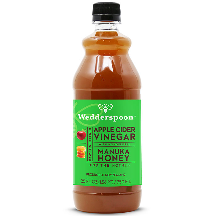 Apple Cider Vinegar with Manuka Honey, 25 oz, Wedderspoon