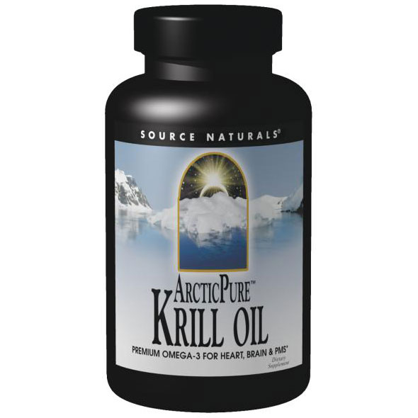 Source Naturals ArcticPure Krill Oil 1000 mg, 30 Softgels, Source Naturals