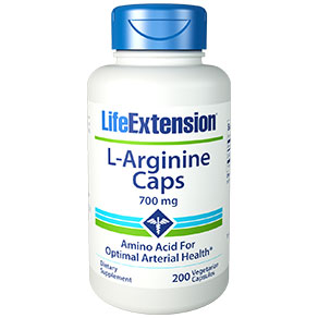 Life Extension Arginine Caps 800 mg, 200 Capsules, Life Extension
