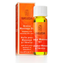 Weleda Arnica Massage Oil Travel Size, 0.34 oz, Weleda