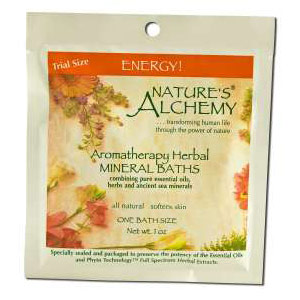 Nature's Alchemy Aromatherapy Herbal Mineral Baths, Energy, 1 oz, Nature's Alchemy