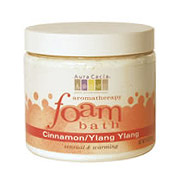 Aura Cacia Aromatherapy Foam Bath Cinnamon Ylang 14 oz from Aura Cacia