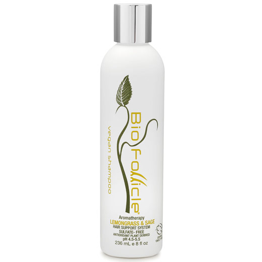 Bio Follicle Aromatherapy Shampoo, Sulfate-Free, Lemongrass & Sage, 8 oz, Bio Follicle