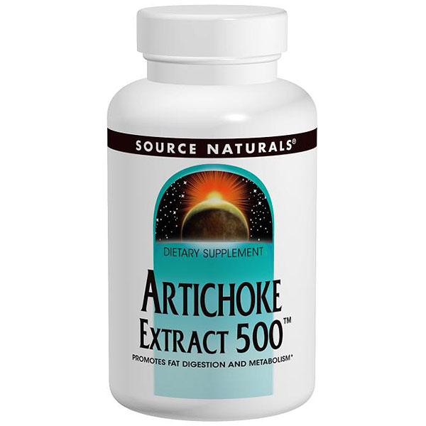 Source Naturals Artichoke Extract 500 90 tabs from Source Naturals