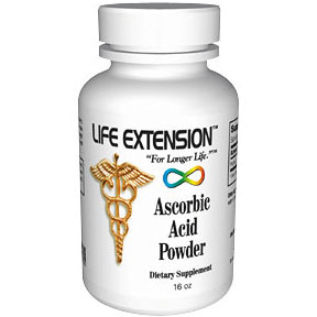 Life Extension Ascorbic Acid Powder, 16 oz, Life Extension