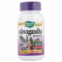 Nature's Way Ashwagandha Extract Standardized 60 vegicaps from Nature's Way