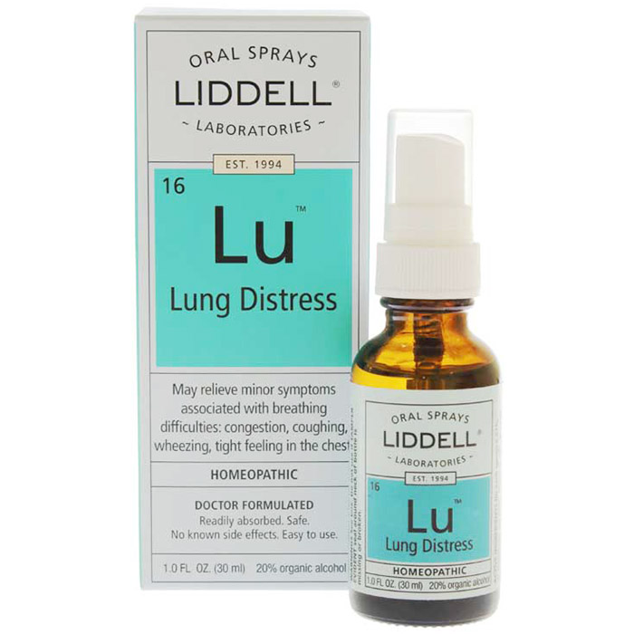 Liddell Laboratories Liddell Asthma Homeopathic Spray, 1 oz