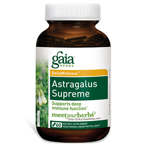 Gaia Herbs Astragalus Supreme, 60 Liquid Phyto-Caps, Gaia Herbs
