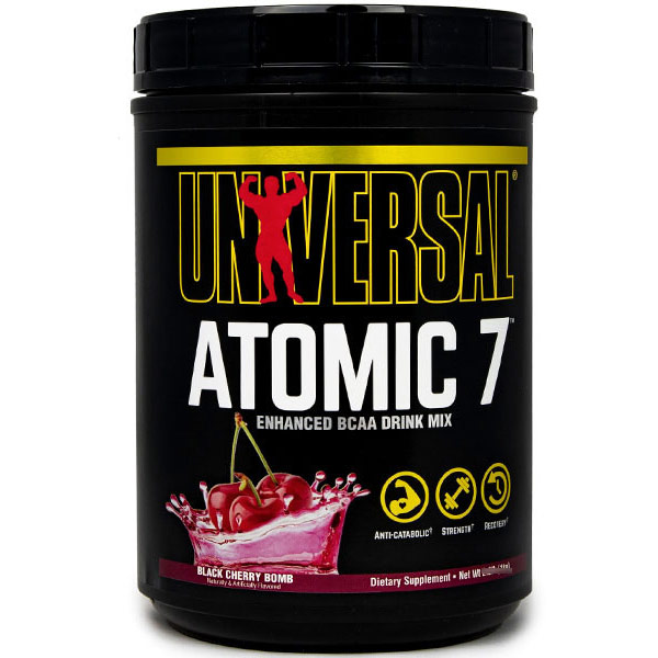 Universal Nutrition Atomic 7, BCAA Performance Supplement, 30 Servings, Universal Nutrition