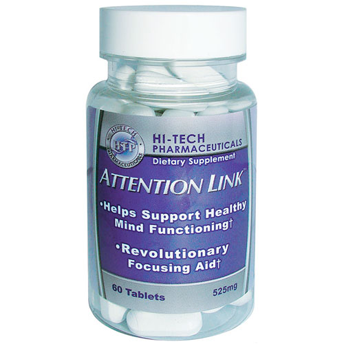 Hi-Tech Pharmaceuticals Attention Link, 60 Tablets, Hi-Tech Pharmaceuticals