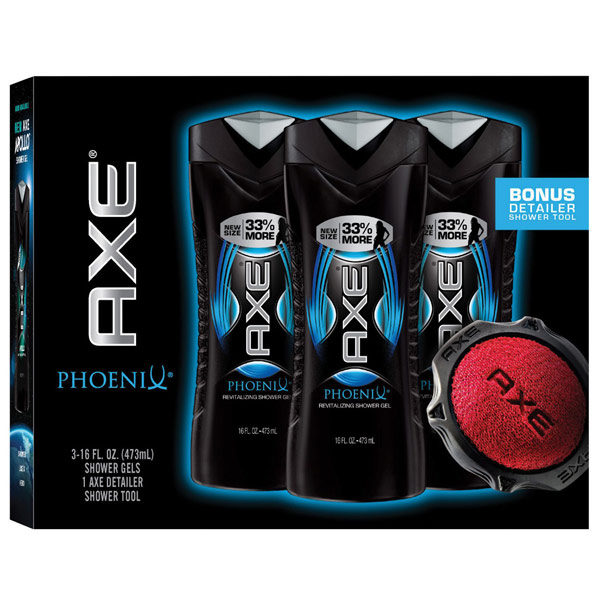 AXE AXE Revitalizing Shower Gel - Phoenix, 16 oz x 3 Pack