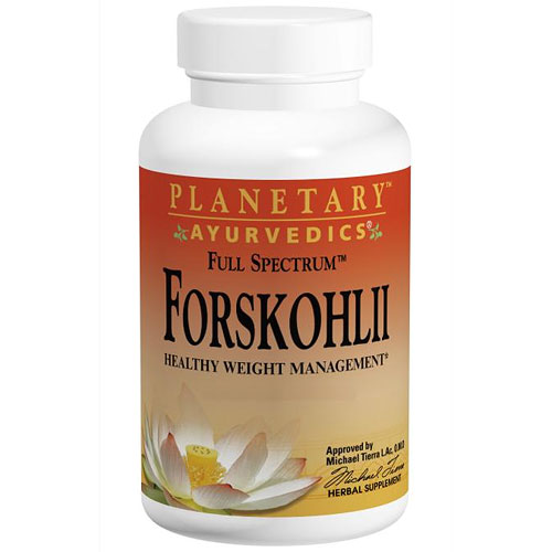 Planetary Herbals Planetary Ayurvedics Forskohlii 130 mg, Forskolin, 120 Capsules