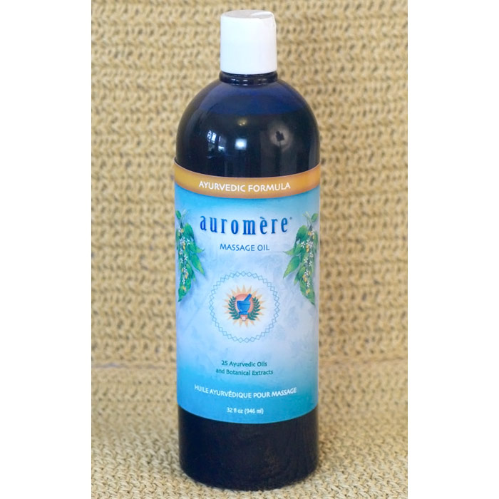 Auromere Ayurvedic Massage Oil, 32 oz, Auromere