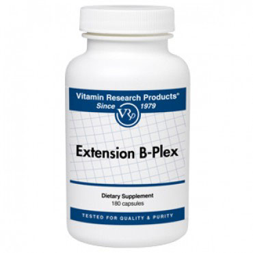 Vitamin Research Products B-Complex, Extension B-Plex, 180 Capsules, Vitamin Research Products