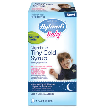 Hyland's Baby Nighttime Tiny Cold Syrup, 4 oz, Hyland's