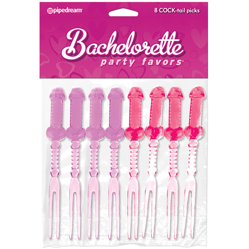 Pipedream Products Bachelorette Party Favors Cock-tail Picks, 8 pc, Pipedream Products