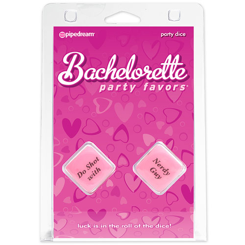 Pipedream Products Bachelorette Party Favors Party Dice, Pink, Pipedream Products