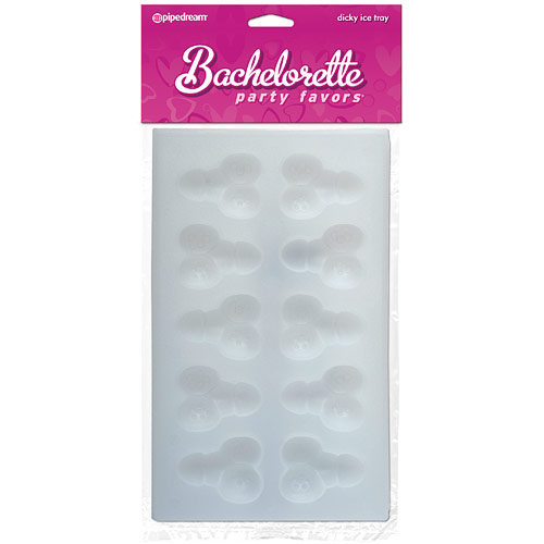 Pipedream Products Bachelorette Party Favors Sexy Ice Tray Mini Dicky, 10 Cubes, Pipedream Products