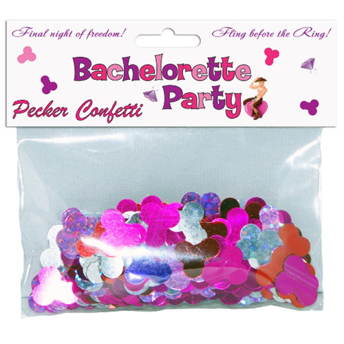 Hott Products Bachelorette Party Pecker Confetti, Hott Products