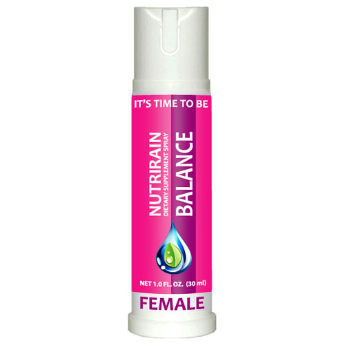 NutriRain Balance Female Spray, 1 oz, NutriRain Dietary Supplement Spray