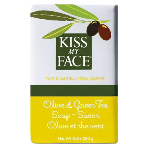 Kiss My Face Bar Soap Olive & Green Tea 8 oz, from Kiss My Face