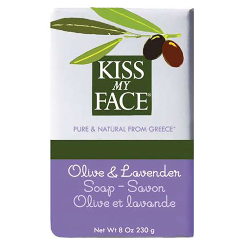 Kiss My Face Bar Soap Olive & Lavender 8 oz, from Kiss My Face